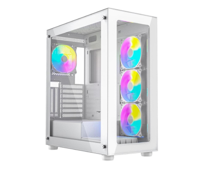 Obudowa GEMBIRD Midi Tower Fornax X450MAX ATX biała CCC-FC-X450MAX-W